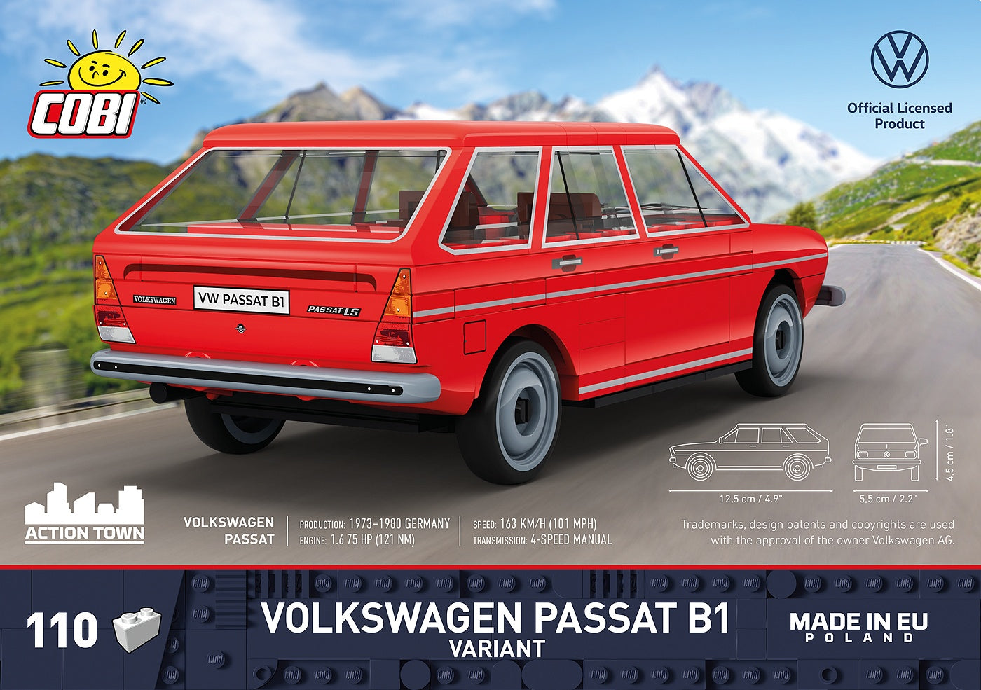 Available to Order – VW Passat B1 Varia (109 Pcs) (COB 24641)