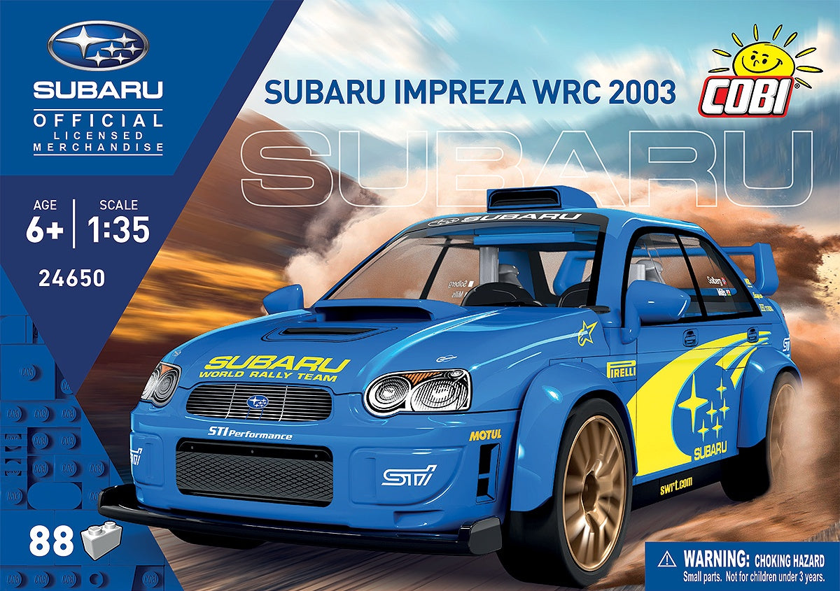 Subaru Impreza WRC 2 (90 Pcs) S Cobi Model (view 2)
