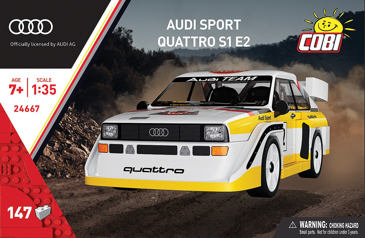 Audi Sport Quattro 1985 (148 Pcs) Cobi Model (view 3)