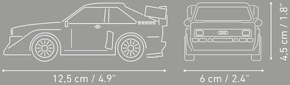 Audi Sport Quattro 1985 (148 Pcs) Cobi Model (view 5)