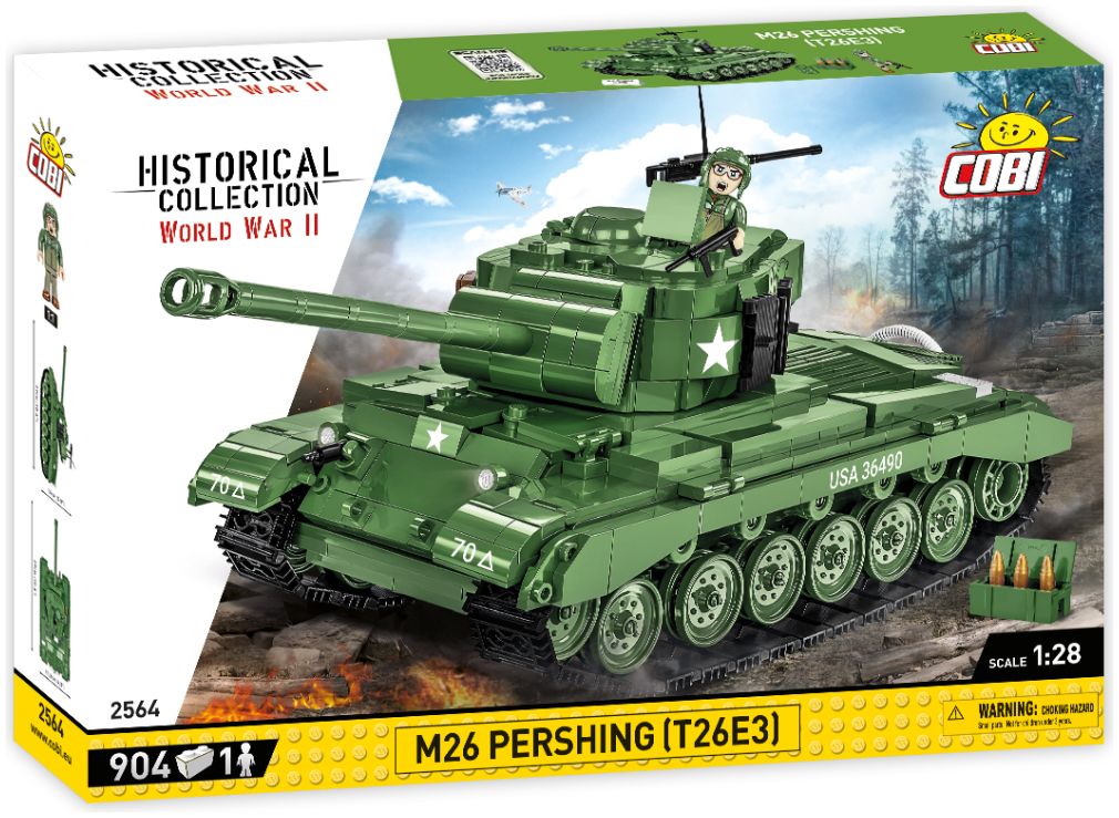 Available to Order – M26 Pershing (T26E3) WWII (904 pcs) (COB 2564)
