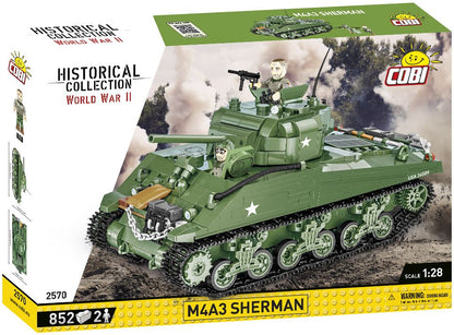 Available to Order – M4A3 Sherman WWII (852 pcs) (COB 2570)