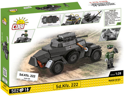 Available to Order – SD.KFZ.222 WWII (502 pcs) (COB 2657)
