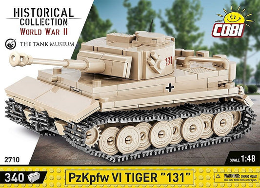 Available to Order – Panzer VI Tiger '131' WWII (340 pcs) (COB 2710)