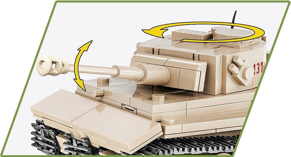 Available to Order – Panzer VI Tiger '131' WWII (340 pcs) (COB 2710)