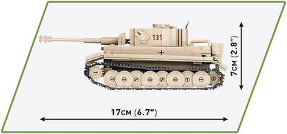 Available to Order – Panzer VI Tiger '131' WWII (340 pcs) (COB 2710)