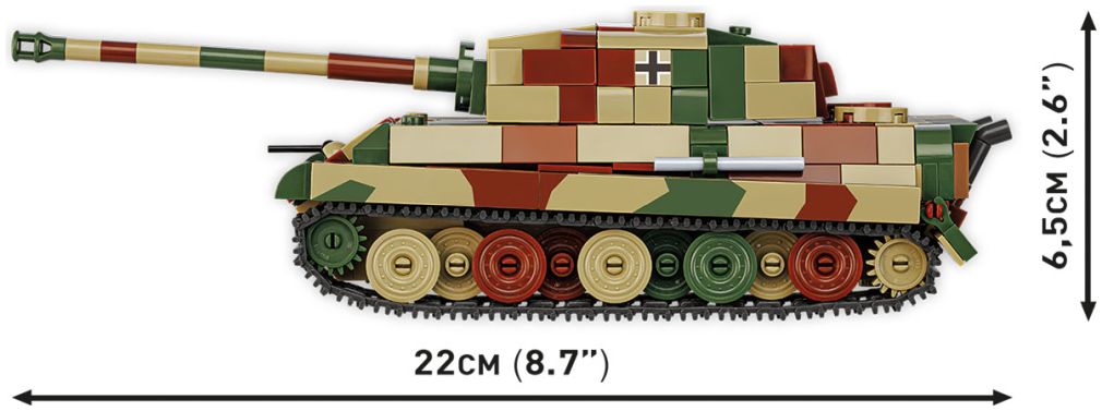 Available to Order – PZ.KPFW.VIB Tiger II KON. WWII (500 pcs) (COB 2732)