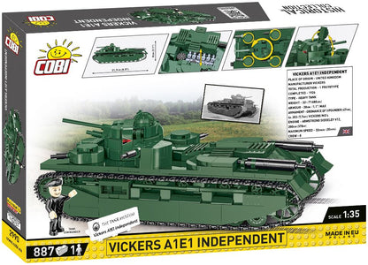 Available to Order – Vickers A1E1 Independent Great War (886 pcs) (COB 2990)