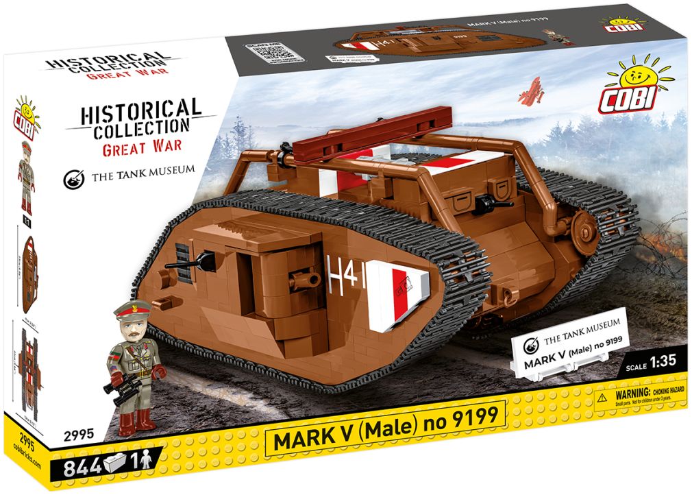 Available to Order – Mark V (Male) #9199 Great War (848 pcs) (COB 2995)