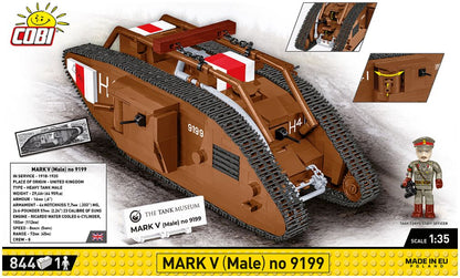Available to Order – Mark V (Male) #9199 Great War (848 pcs) (COB 2995)