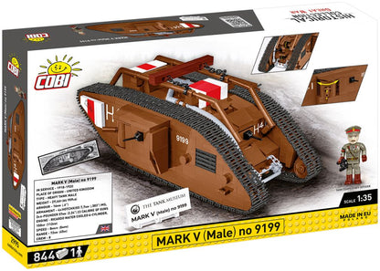 Available to Order – Mark V (Male) #9199 Great War (848 pcs) (COB 2995)