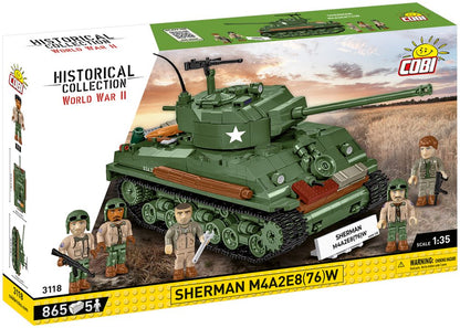 Available to Order – Sherman M4A2E8(76) WWII (880 pcs) (COB 3118)