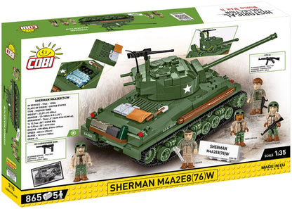 Available to Order – Sherman M4A2E8(76) WWII (880 pcs) (COB 3118)