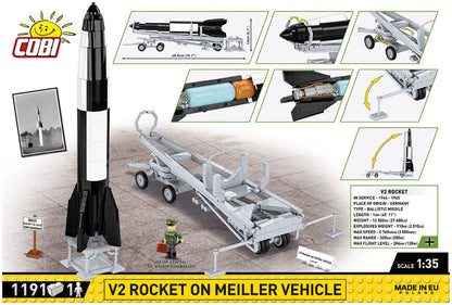 Available to Order – V2 Rocket & Transporter Executive Edition (1210 pcs) (COB 3120)