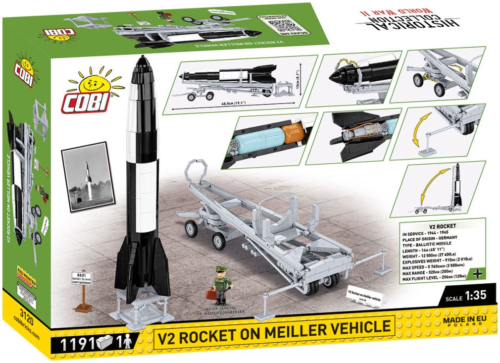 Available to Order – V2 Rocket & Transporter Executive Edition (1210 pcs) (COB 3120)