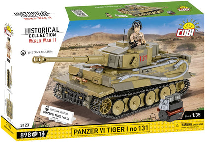 Available to Order – Tiger I #131 WWII (896 pcs) (COB 3123)