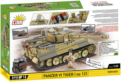 Available to Order – Tiger I #131 WWII (896 pcs) (COB 3123)