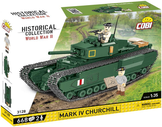 Available To Order – Churchill MK IV WWII (668 pcs) (COB 3128)