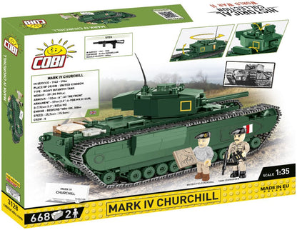 Available to Order – Churchill MK IV WWII (668 pcs) (COB 3128)