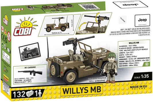 Available to Order – Willys MB 132 KL. WWII (COB 3133)