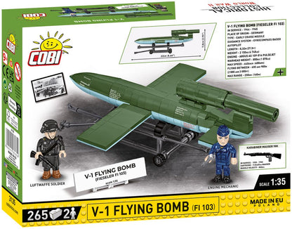 Available to Order – V-1 Flying Bomb (FI 103) WWII (265 pcs) 1:35 (COB 3135)