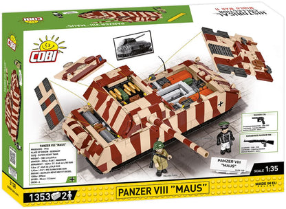 Available to Order – Panzer VIII Maus WWII (1342 pcs) (COB 3138)