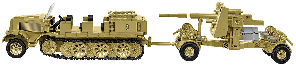 Available to Order – Sd.Kfz.8 Towing 8.8 cm Flak 36 (1001 Pcs) (COB 3143)