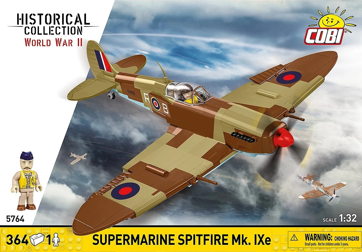 Available to Order – Supermarine Spitfire MK.IXE WWII Cobi Model (COB 5764)