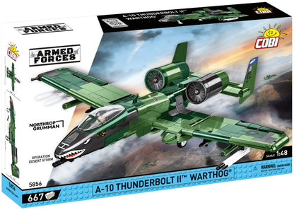 Available To Order – A10 Thunderbolt II Armed Forces (650 pcs) Cobi Model (COB 5856)