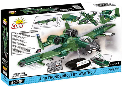 Available To Order – A10 Thunderbolt II Armed Forces (650 pcs) Cobi Model (COB 5856)