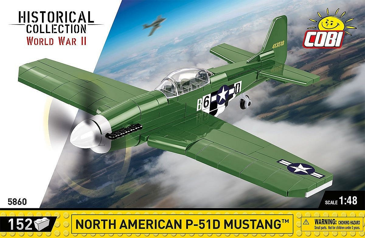 Available to Order – Mustang P-51 WWII (150 pcs) Cobi Model (COB 5860)