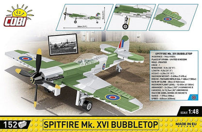 Available to Order – Supermarine Spitfire MK.X WWII (155 pcs) Cobi Model (COB 5865)