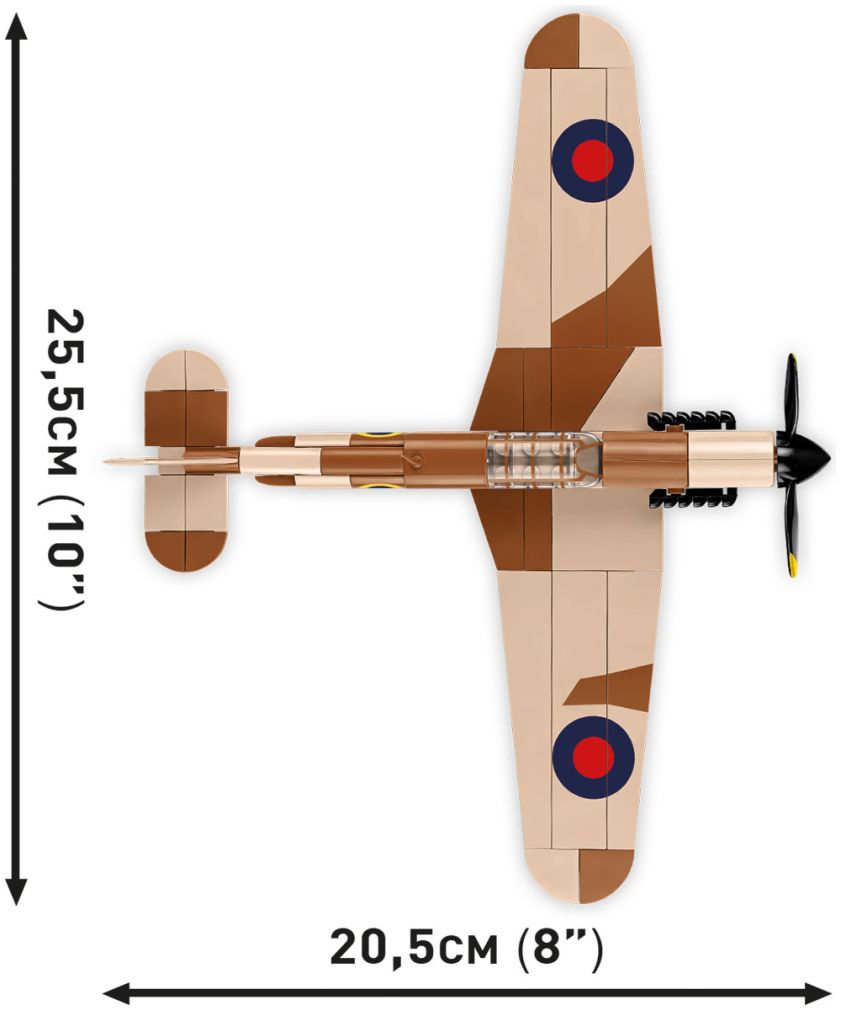 Available to Order – Hawker Hurricane MK.1 WWII (145 pcs) Cobi Model (COB 5866)