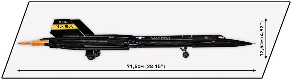 Available to Order – Lockheed SR-71 Blackbird Executive Edition (1379 pcs) Cobi Model (COB 5890)