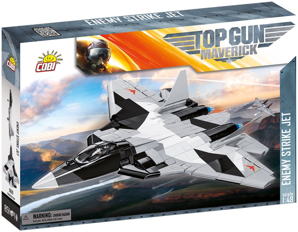 Available to Order – Enemy Strike Jet Top Gun Maverick (851 pcs Cobi Model (COB 5921)