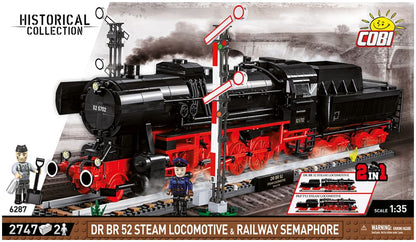 Available to Order – DRB Class 52 Steam L & Rail (2745 pcs) Cobi Model (COB 6287)