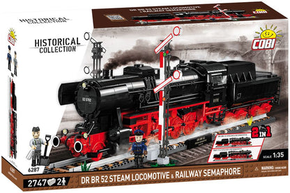 Available to Order – DRB Class 52 Steam L & Rail (2745 pcs) Cobi Model (COB 6287)