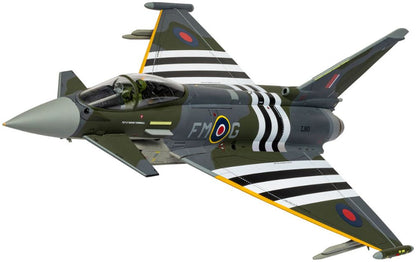Available To Order – Eurofighter Typhoon FGR4 ZJ913 FM-G Moggy Flt Lt David Turbo Turnbull RAF #29 Sqn 1:48 Corgi Model (COR 29004AA)