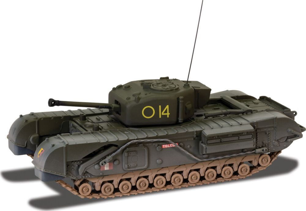 British Churchill MkIV Tank 21st Tunisia43 To Catch a Tiger - C Squadron, 14 Troop 1:50 Corgi Model (view 2)