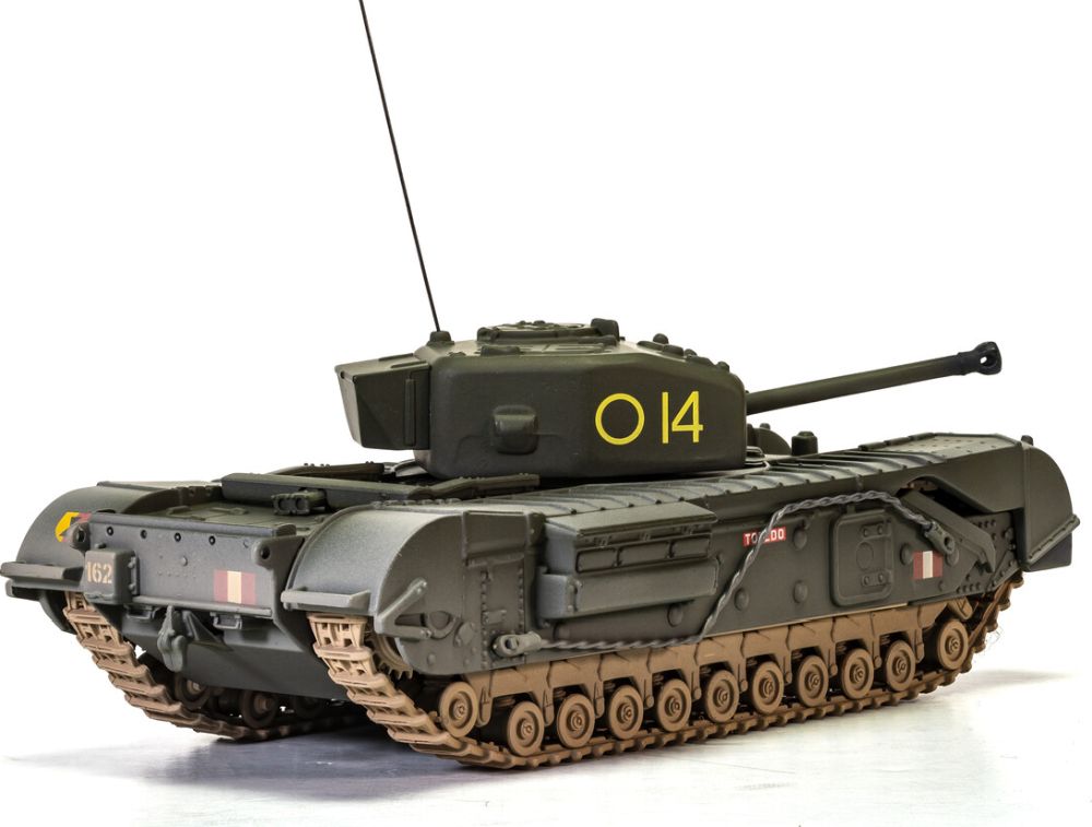 British Churchill MkIV Tank 21st Tunisia43 To Catch a Tiger - C Squadron, 14 Troop 1:50 Corgi Model (view 4)