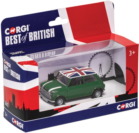Best of British Classic Mini Green 1:36 Corgi Model (view 2)