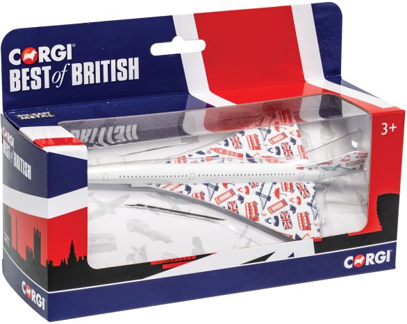 Best of British Concorde Corgi Model (view 2)