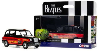The Beatles London Taxi 'Yellow Submarine' Eleanor Rigby 1:36 Corgi Model (view 2)