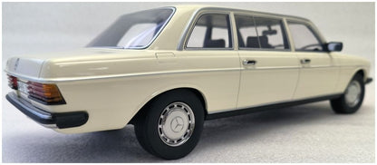 Available To Order – Mercedes Benz W123 Lang White 1978 1:18 (CUL CML005-3)