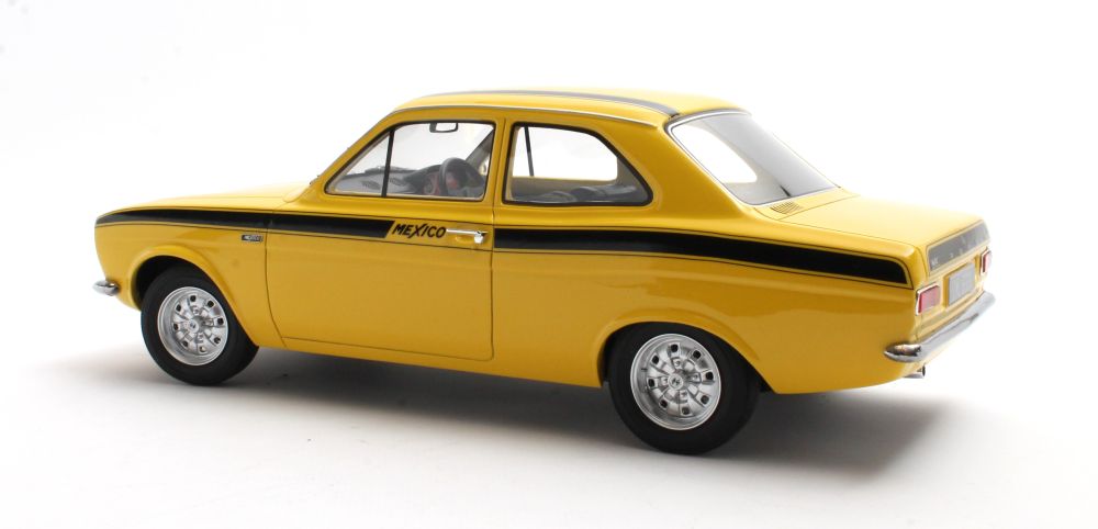 Available To Order – Ford Escort Mexico Yellow 1973 1:18 (CUL CML063-3)