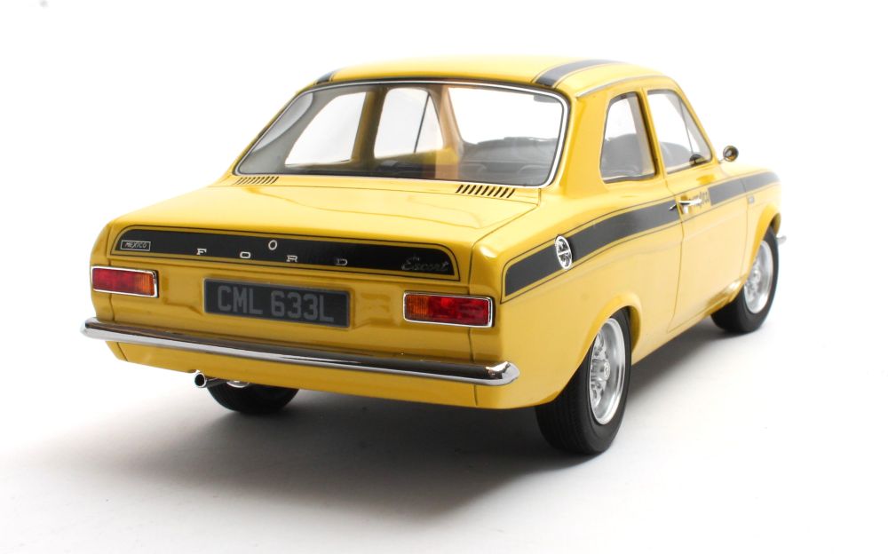 Available To Order – Ford Escort Mexico Yellow 1973 1:18 (CUL CML063-3)