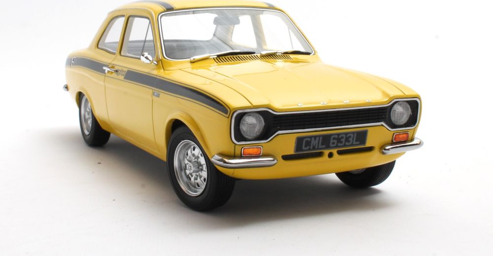 Available To Order – Ford Escort Mexico Yellow 1973 1:18 (CUL CML063-3)