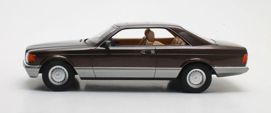 Available To Order – Mercedes Benz 380SEC C126 Brown Metallic 1982 1:18 (CUL CML075-1)