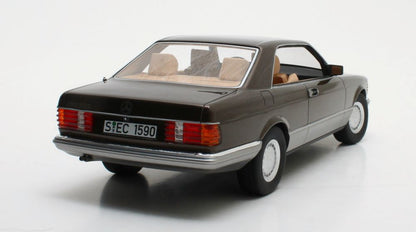 Available To Order – Mercedes Benz 380SEC C126 Brown Metallic 1982 1:18 (CUL CML075-1)
