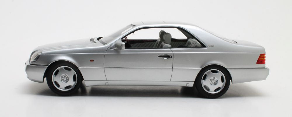 Available To Order – Mercedes Benz 600SEC C140 Silver 1992 1:18 (CUL CML079-1)